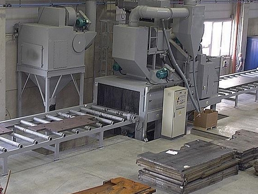 鋼板拋丸機|鋼板拋丸機廠家價格|圖片視頻